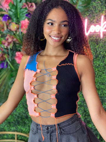 Tie me up crop top